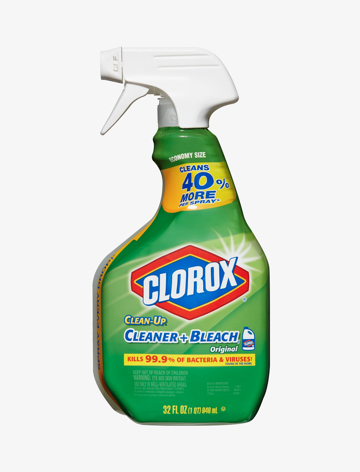 clorox-clean-up-all-purpose-cleaner-with-bleach-spray-bottle - Cleaning  With A Cause